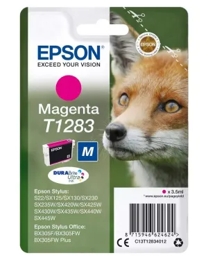 CARTUCHO TINTA EPSON T1283 C13T12834012 MAGENTA