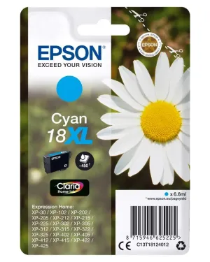 Cartucho Tinta Epson 18 Xl C13T18124012 Cian
