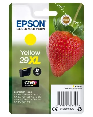 CARTUCHO TINTA EPSON 29 XL C13T29944012 AMARILLO