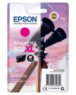 CARTUCHO TINTA EPSON 502 XL C13T02W34010 MAGENTA