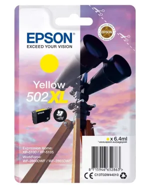 CARTUCHO TINTA EPSON 502 XL C13T02W44010 AMARILLO