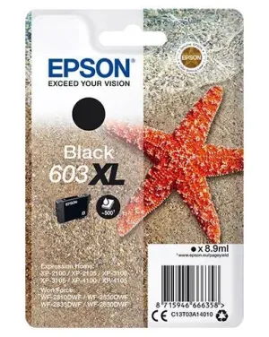 CARTUCHO TINTA EPSON 603 XL C13T03A14010 NEGRO