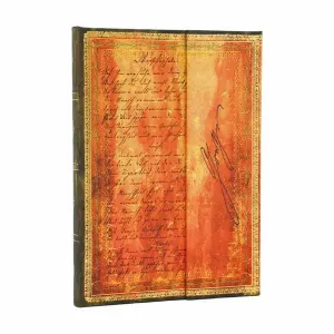 Libreta Paperblanks Tapa Dura con Solapa Ultra 72 Hojas 120Grs 1 Raya Goethe Fausto Pb1321-2
