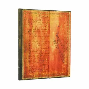 Libreta Paperblanks Tapa Dura con Solapa Ultra 72 Hojas 120Grs Liso Goethe Fausto Pb1322-9