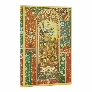 Libreta Paperblanks Tapa Dura Mini 88 Hojas 85Grs 1 Raya Fragaria Vienesa Pb1333-5