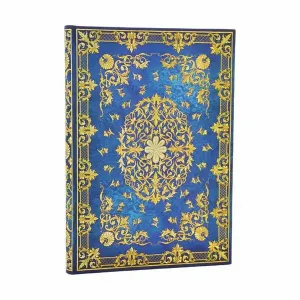 Libreta Paperblanks Tapa Dura Midi 72 Hojas 120Grs Liso Cielo de Seda Pb1344-1