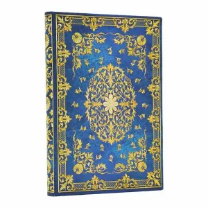 Libreta Paperblanks Tapa Dura Mini 88 Hojas 85Grs 1 Raya Cielo de Seda Pb1345-8