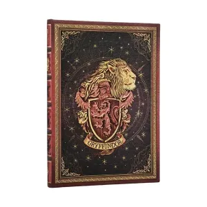 Libreta Paperblanks Tapa Dura Midi 72 Hojas 120Grs Liso Gryffindor Journal Pbd6512