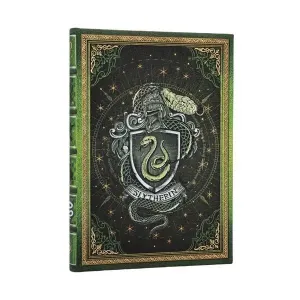 Libreta Paperblanks Tapa Dura Midi 72 Hojas 120Grs Liso Slytherin Pbd6514