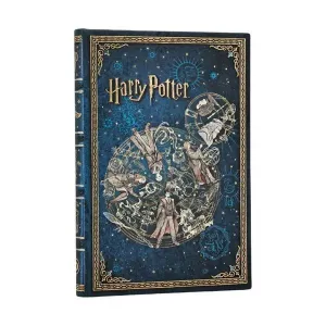Libreta Paperblanks Tapa Dura Mini 88 Hojas 85Grs 1 Raya Leyendas de Hogwarts Pbd6523