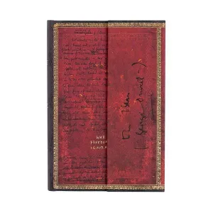 Libreta Paperblanks Tapa Dura con Solapa Mini 88 Hojas 85Grs 1 Raya Orwell 1984 Pb5459-7
