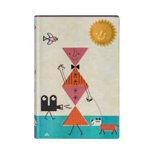 Libreta Paperblanks Tapa Blanda Mini 104 Hojas 80Grs Liso Hound Dog Pb6485-5
