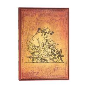 Cuaderno Sketch Book Paperblanks 56 Hojas 200Grs Liso A4 Asterix Pb9689-4