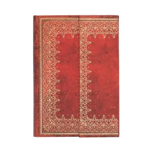 Libreta Paperblanks Tapa Dura con Solapa Mini 88 Hojas 85Grs 1 Raya Hoja de Oro Flexi Pb-6455-5