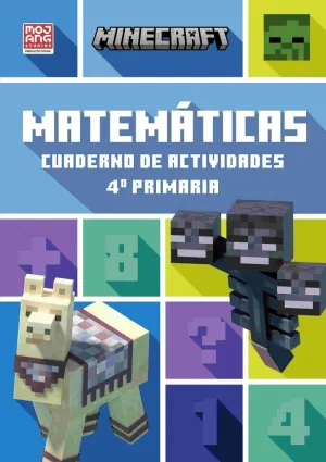 Cuaderno de Actividades Minecraft Matemáticas 4º Primaria