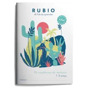 Rubio: mi Cuaderno de Verano 7-8 Años