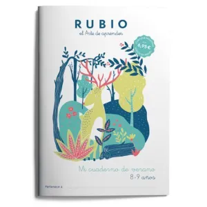 Rubio: mi Cuaderno de Verano 8-9 Años