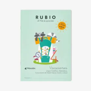 Vacaciones Rubio 4º Primaria